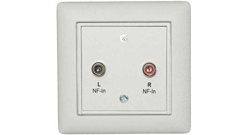 AMP8-CIST Aktive Stereo-Anschlussdose