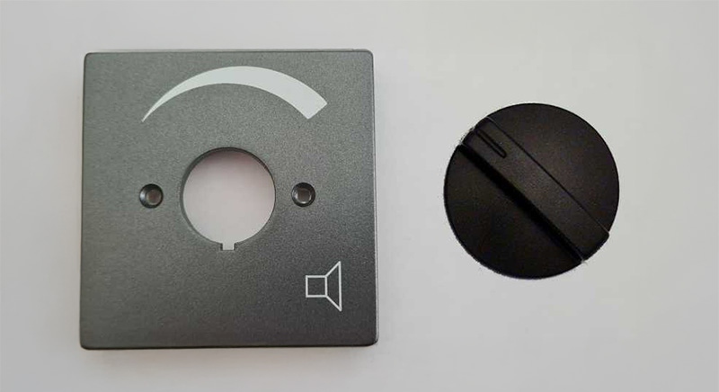 Oberteil für Lautstärkesteller JUNG LS990 anthrazit